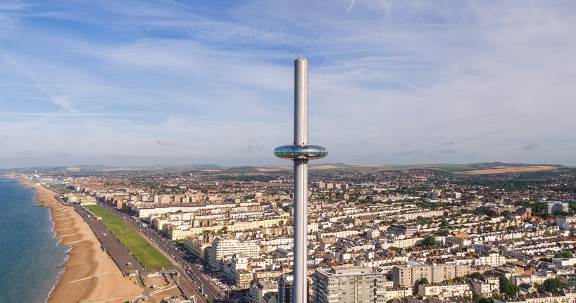 i360 british airways observation tower designboom